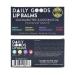 DAILY GOODS Natural Lip Balm Pack with Cocoa Butter and Coconut Oil - Pomegranate, Coconut, Cherry, Spearmint Flavors - Vitamin E Enriched - 8 Pack 0.15 oz Tubes - Buy Online on GoSupps.com