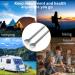 OUTXE Titanium Long Handle Spork and Spoon 8.7-Inch - Camping and Eco-Friendly Soup Spoon Set - Buy Online on GoSupps.com