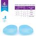 Heel That Pain Gel Plantar Fasciitis Insoles | Heel Seats Foot Orthotic Inserts for Heel Spurs & Pain Relief | Small Soft Gel Inserts - 100% Guaranteed - Buy Online on GoSupps.com