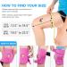 AVIDDA Knee Support Brace for Women | Patella Tendon with Side Stabilizers | Adjustable Size XS-M | Pink - Buy Online on GoSupps.com