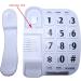 MegFong MF-11W Extra Large Button Phone for Elderly - Loud Handsfree Speakerphone - Perfect for Hearing Impaired - Buy Online on GoSupps.com