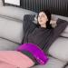 Loyiga Weighted Microwave Heating Pad for Pain Relief - Reusable Clay Granule Neck Pillow for Cramps, Muscle Aches, and Joints - Microwavable Heating Wrap (Purple) - Buy Online on GoSupps.com