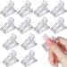 Winfred 12 pieces nail tips clips polygel fingernail manicure clip terminal nail art tool polygel nail clamp for poly gel nail extension