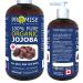 270ml (9oz) ORGANIC JOJOBA Oil 100% Pure Moisturizing Oil skin hair and body Unrefined Hexane Free Natural Cold Pressed + UV Protected Carrier Oil Certified Organic Made in Canada (270ml) 270 ml (Pack of 1)