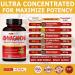 Organic Ashwagandha Capsules 7050mg Equivalent - Maximum Potency with L-Theanine, Turmeric, Rhodiola & St. John's Wort for Strength, Focus, Mood & Sleep Support - 90 Days Supply (90 Count) - Buy Online on GoSupps.com