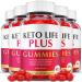 (5 Pack) Keto Life Plus Gummies - Official Formula Vegan - Keto Life Plus ACV Gummies with Apple Cider Vinegar Weight Shark Loss Tank Great Taste Vitamin B12 B6 Beet Root Juice (300 Gummies)