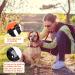 Famikako Dog Ear Muffs for Noise Protection 25dB NRR - Orange Dog Ear Plugs for Thunder, Fireworks, Vacuums - Buy Online on GoSupps.com