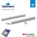 Salzmann Hi Vis Bicycle Spoke Reflectors - Set of 36pcs | 3M Scotchlite Reflective Material - Buy Online on GoSupps.com