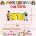 Seyal Toy Stry One Cake Topper - Buy Online on GoSupps.com