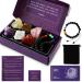 KARMABOX Leo Gifts for Women - Leo Crystal Healing Stone Gift Set - 12 Zodiac Signs - Zodiac Gifts - Astrology Gifts for Women - Horoscope Gifts - Birthday Gifts for Women
