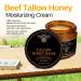 Organic Grass-Fed Beef Tallow Balm Moisturizing Skin Care for Face & Body Natural Tallow with Grass-Fed Beef Tallow & Raw Wild Honey - Natural Formula for Dry & Sensitive Skin 3.53 OZ - Buy Online on GoSupps.com