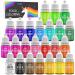 Food Coloring Set - 24 Vivid Colors Food Coloring Set for Baking, Cake Decorating, Fondant, Cookie and Macaron - Liquid Tasteless Food Color Dye for DIY Slime Making and Crafts - .25 fl. oz. Bottles 0.25 Fl Oz (Pack of 24)
