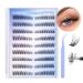 Self Adhesive Lash Clusters Natural Self Adhesive Eyelash Clusters Press on C Curl Lashes Clusters No Glue Needed Reusable Lashes Extension Pre Glued Left+Right Eyelash Clusters with Lash Tweezers 79-A