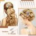 28-Piece Assorted Silver Rhinestone Hair Clips & Bobby Pins for Women - Elegant Wedding Hair Accessories - Crystal Hair Barrettes in 7 Styles - Buy Online on GoSupps.com