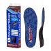 Powerstep Pinnacle Maxx Orthopedic Shoe Insoles EU 43 / UK 8.5-9 Maroon/Black