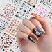 AIMEILI Halloween Nail Art Stickers Decals Self-Adhesive 30 Sheets 3D Nail Stickers for Women Girls Manicure DIY and as Kids Craft Art 003 - Buy Online on GoSupps.com