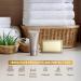 Terra Pure Spa Collection Bulk Set - 100 Hotel Amenities Toiletries | Travel Size Cleansing Bar & Shampoo for Hotels & Airbnb | Eco-Friendly 1-Shoppe All-In-Kit - Buy Online on GoSupps.com
