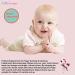 Unicorn Silicone Teether for Infants & Toddlers | BPA-Free Organic Hand Pacifier | Freezer Safe Baby Chew Toy | Pink - Buy Online on GoSupps.com