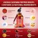 Cayenne Pepper Drops Supplement Liquid + Liposomal Tech 98% Absorption Supports* Leg Vein Heart & Blood Vessel* Health + Vitamin E D3+K2 & Extracts of Grape Seed Hawthorn Beetroot Berberine - Buy Online on GoSupps.com