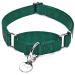 Then Martingal collars for dogs adjustingly durable no escape stop pull dog collon nylon for large/medium/small dogs (m (36cm-53cm) dark green) m (36cm-53cm) dark green