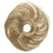 CAISHA by PRETTYSHOP Synthetic Fiber Hairpiece Scrunchie Scrunchy Updo Slightly Wavy Dark Blonde G19B dark blonde #24A G19B