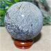 Brazil Black Line Agate Sphere Natural Quartz Crystal Gift Home Furnishing Articles Ball+Stand 1pc (Color : 200-210g) - Buy Online on GoSupps.com