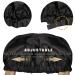 Satin Lined Shower Cap for Women, Adjustable & Double Layered - Waterproof & Breathable - Extra Large & Reusable - Ideal for All Hair Styles (Black) - Buy Online on GoSupps.com