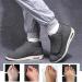 Warm Wool Orthopedic Walking Shoes for Wide Feet - Grey - Men 6/Women 7 - Buy Online on GoSupps.com