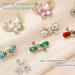 10pcs Elegant Art Alloy 3D Alloy Accessories Eye Catching Colors For Various Styles X1177 - Buy Online on GoSupps.com