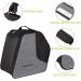 PENGDA Ski Boot Bag - Waterproof Travel Bag for Ski and Snowboard Boots with Helmet, Goggles, Gloves Compartments - Black Grey - Buy Online on GoSupps.com