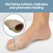 ZenToes Large Toe Caps with Gel Lining - 5 Pack Fabric Sleeves to Prevent Corns, Calluses, and Blisters Between Toes - Buy Online on GoSupps.com