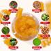 2 Pack Calcium Gummies 1000mg with Vitamin D3 K2 & B Complex Potassium Calcium Magnesium Zinc Gummies for Bone Muscle Mood and Immunity - Orange Flavor 120 Gummies 2pack - Buy Online on GoSupps.com