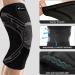 ENEX Knee Support Brace - Compression Sleeve with Side Stabilizers & Patella Gel Pad for Meniscus Tears, Arthritis & Joint Pain Relief - Ideal for ACL, Running & Sports - Black/Grey, Size L - Buy Online on GoSupps.com