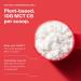 H.V.M.N. MCT Oil Powder - Vanilla Flavor | Energy-Boosting Keto Creamer for Mental Clarity | Add to Coffee, Shakes, Baked Goods | 25 Servings - Buy Online on GoSupps.com