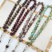 Shop SOUTHJIELING Adjustable Blue Rosary Bracelet | Fashion Beads Prayer Accessories for Trendsetters - Buy Online on GoSupps.com