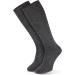 Buy Tarjane 2 Pairs Compression Knee High Stockings - Unisex Support Socks in Anthracite 47/50 | Worldwide Shipping Available - Buy Online on GoSupps.com