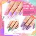 PEACECOLOR Gel Nail Starter Kit - 30 Colors with 36W Nail Lamp | UV LED Gel Polish Set with Matte Top & Base Coat | Manicure DIY Kit for Home Decoration - Buy Online on GoSupps.com