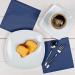 HEKU 100 Single-Colored Dark Blue Napkins | 3-Layer 33x33cm | Absorbent & Stylish for Events | Practical 5-Pack | International Shipping Available - Buy Online on GoSupps.com