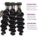 DONG H Loose Deep Wave Peruvian Virgin Human Hair Bundles - Natural Color Wet and Wavy Hair Extensions | 3 Bundles (16, 18, 20) - Buy Online on GoSupps.com