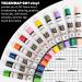 TECKWRAP 001 Vinyl Glossy Permanent Adhesive Craft Decal 12x10ft - Glossy Ink Black - Buy Online on GoSupps.com