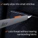 Slice 10596 Safety Seam Ripper with Manual Retraction - Ambidextrous Tool, Replaceable Blade Lasts 11x Longer - 1 Pack - Buy Online on GoSupps.com