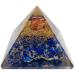 Lamare Orgonite Pyramid with Lapis Lazuli - Energy Balance & Protection - Elegance Purity Wisdom - 2.4 (61mm) - Enhance Your Spiritual Journey - Buy Online on GoSupps.com