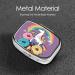 Unicorn Doughnut Rainbow 2 Compartment Pill Case | Cute Travel Pill Organizer for Pocket & Purse Gifts - Buy Online on GoSupps.com