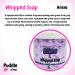 Aliens Whipped Soap Body Wash - 150g - Natural Oils and Butters - Perfume Scent - Vegan Friendly - Puddle of Wax - Made in the UK - Buy Online on GoSupps.com