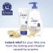 Dove Baby Derma Care Soothing Wash 13 fl oz - Gentle Skin Care for Babies - Buy Online on GoSupps.com