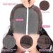 Aaliweya 5x5 HD Lace Closure Human Hair Wig Body Wave 22 inch - Natural Black - Pre Plucked with Baby Hair - 150% Density - Buy Online on GoSupps.com