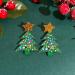 Feyley Earrings | Delicate Christmas Tree Sequin Drop Earrings | 2023 Trendy Vintage Jewelry for Girls & Ladies Gifts - Buy Online on GoSupps.com