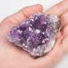 Buy Nupuyai Natural Amethyst Druse Rough Stone - Irregular Crystal Cluster for Reiki Healing & Home Decoration | Free International Shipping - Buy Online on GoSupps.com