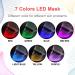LED Beauty Mask - Red Light Therapy Facial Skin Care Mask for Skin Rejuvenation, Wrinkles Reduction - 7 Colors Photontherapy Mask - Perfect Valentine's Day Gift for Her - Buy Online on GoSupps.com