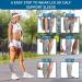 LCK UK Adjustable Calf Support Sleeve for Pain Relief and Muscle Recovery - Grey | Compression Shin Brace for Men and Women - Buy Online on GoSupps.com